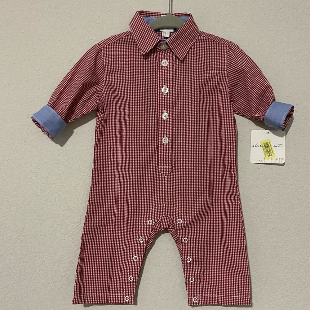 Starting Out Baby Boy One Piece 12 Months
